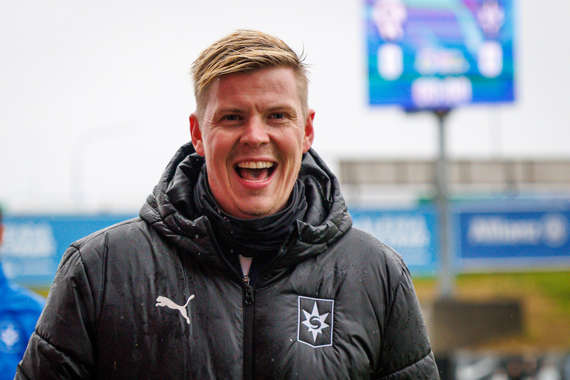 Stjarnan með nýjan liðstjóra: Sá til þess að stemmingin var góð í dag