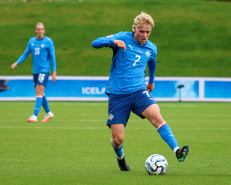 Myndaveisla: Ísland gerði jafntefli gegn Eistum