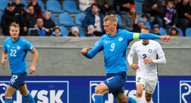 Sjáðu Orra koma Íslandi yfir eftir skemmtilegt spil