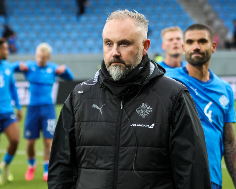 Myndaveisla: Ísland gerði jafntefli gegn Eistum