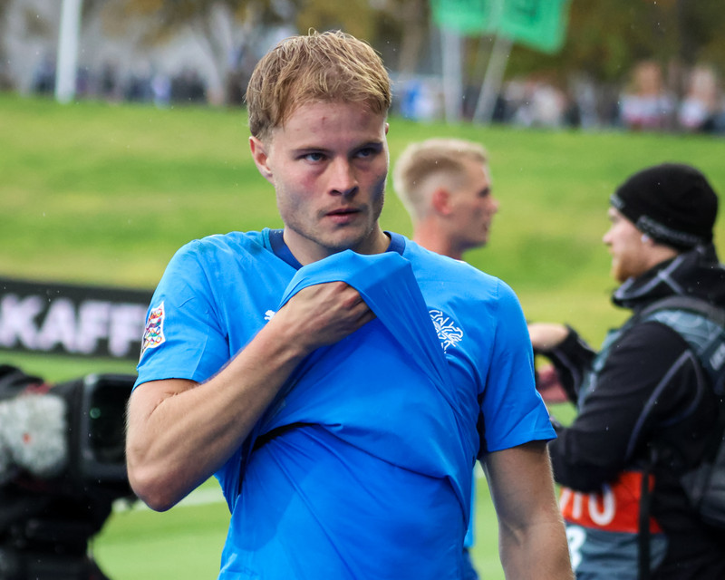 Myndaveisla: Ísland gerði jafntefli gegn Eistum