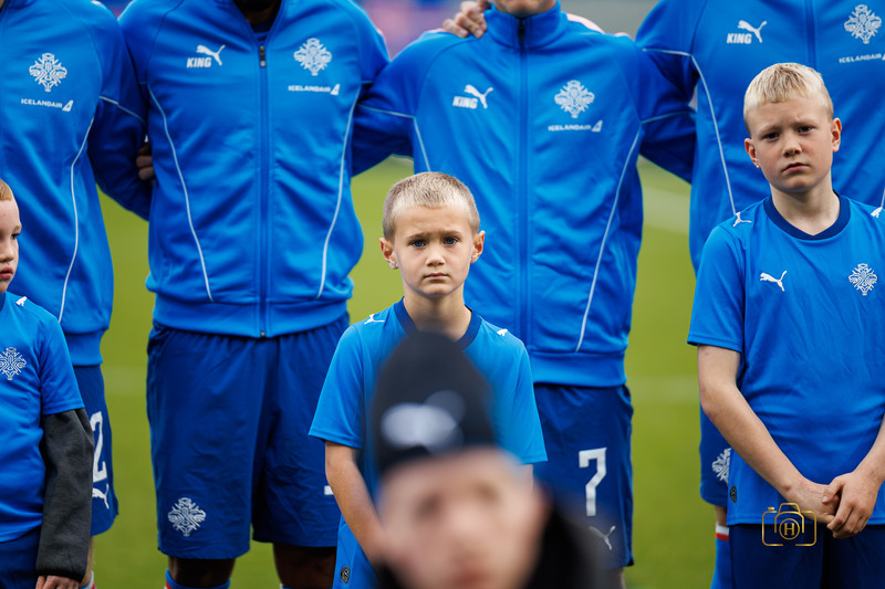 Myndaveisla: Ísland gerði jafntefli gegn Eistum