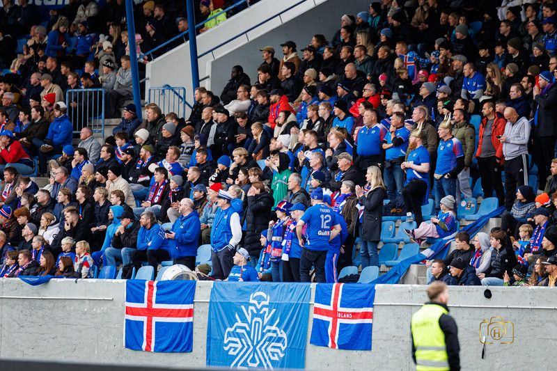 Myndaveisla: Ísland gerði jafntefli gegn Eistum