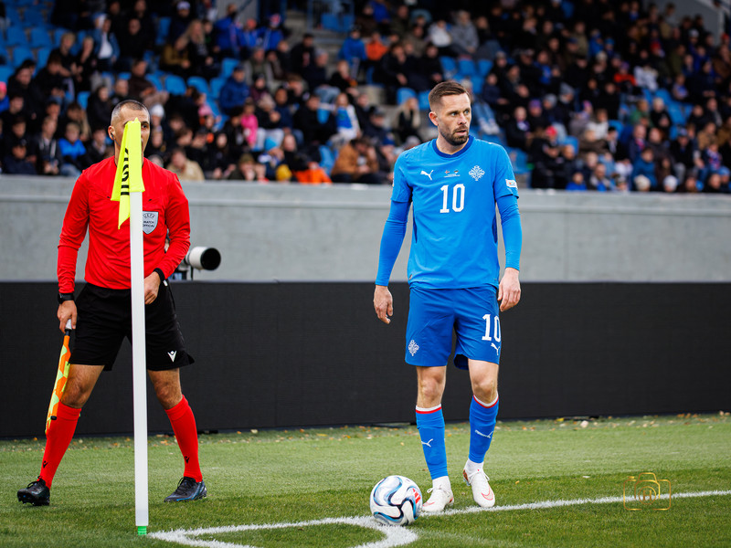 Myndaveisla: Ísland gerði jafntefli gegn Eistum