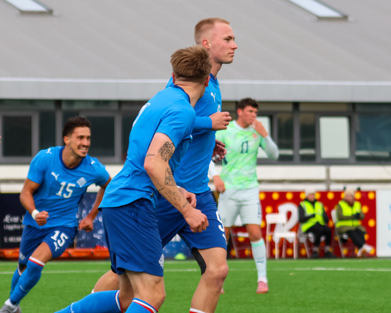 Myndaveisla: U21 landsliðið fór á kostum gegn Sviss