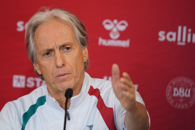 Jorge Jesus landsliðsþjálfari Portúgals.