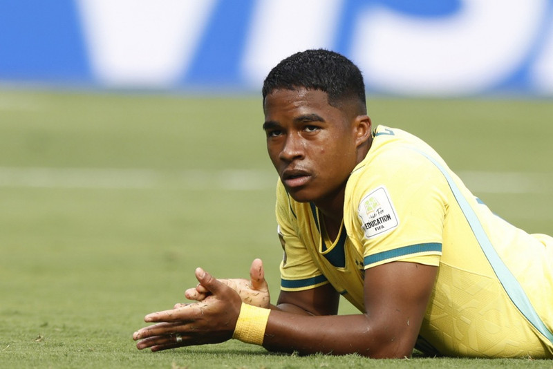 Endrick, leikmaður Brasilíu og Real Madrid.