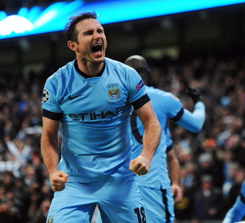 Lampard lék eitt tímabil með Man City