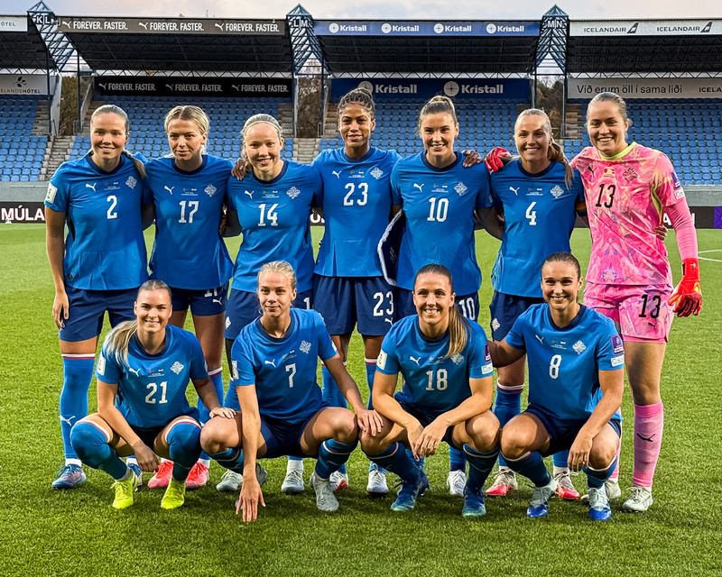 Myndaveisla: Ísland tók Króatíu í kennslustund