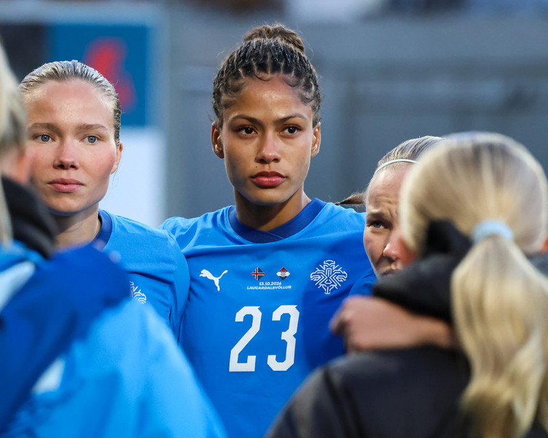 Myndaveisla: Ísland tók Króatíu í kennslustund
