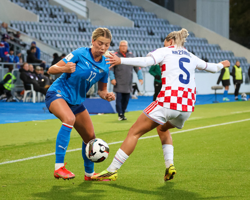 Myndaveisla: Ísland tók Króatíu í kennslustund
