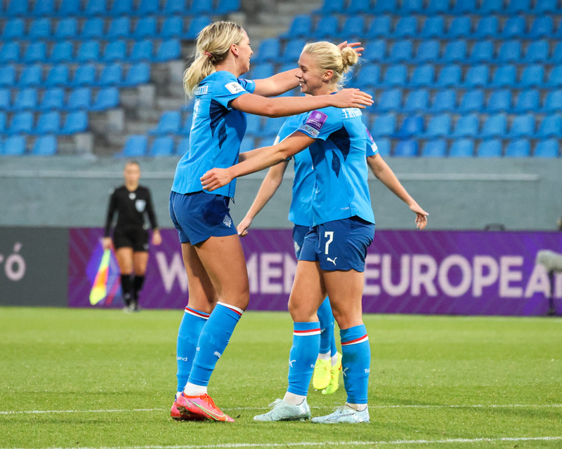 Myndaveisla: Ísland tók Króatíu í kennslustund