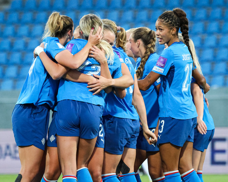 Myndaveisla: Ísland tók Króatíu í kennslustund