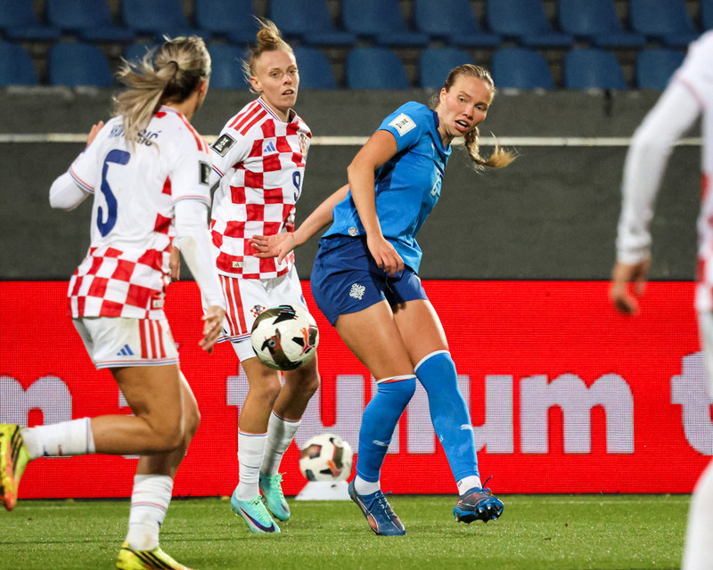 Myndaveisla: Ísland tók Króatíu í kennslustund