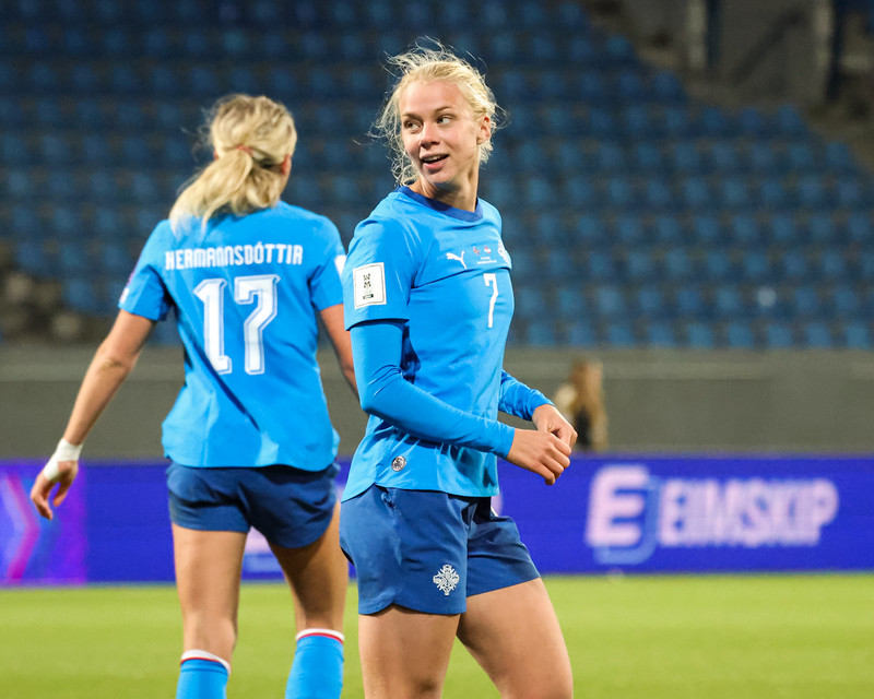 Myndaveisla: Ísland tók Króatíu í kennslustund