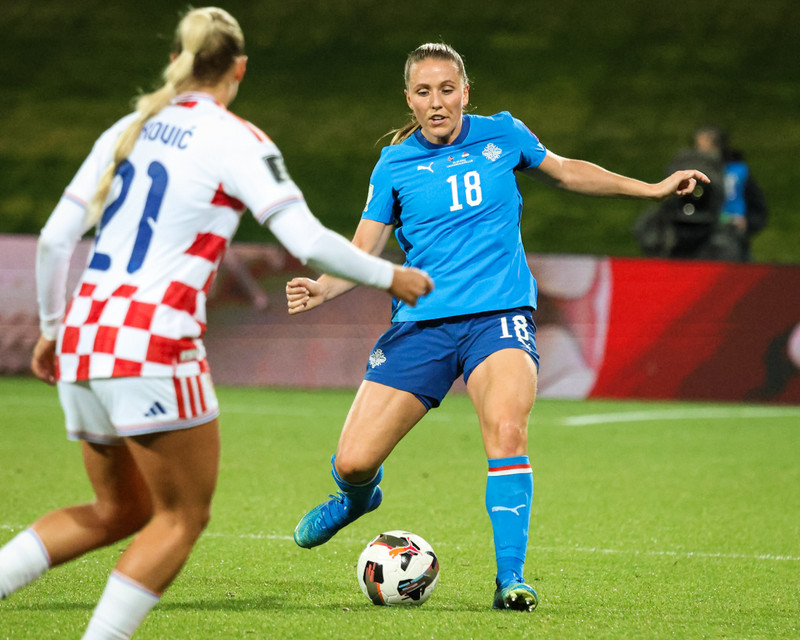 Myndaveisla: Ísland tók Króatíu í kennslustund