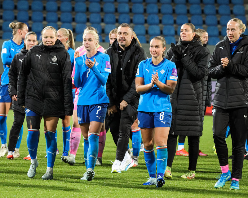 Myndaveisla: Ísland tók Króatíu í kennslustund