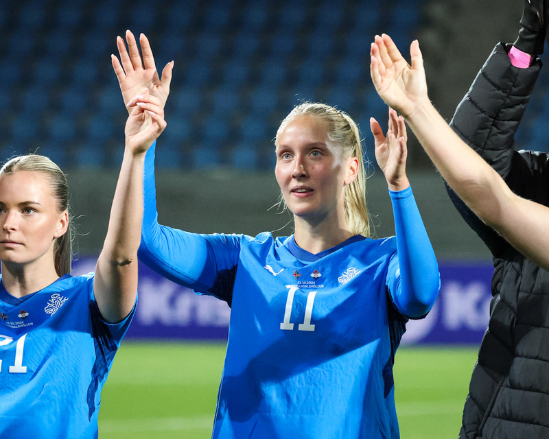 Myndaveisla: Ísland tók Króatíu í kennslustund