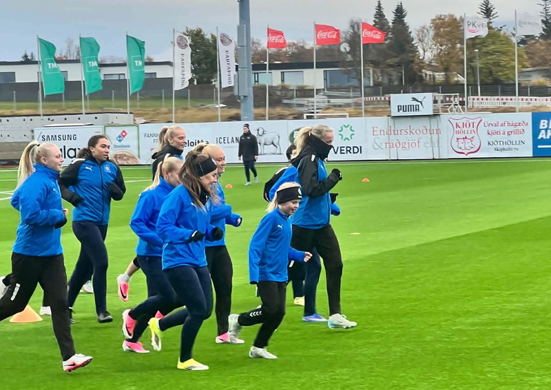Stjarnan með nýjan liðstjóra: Sá til þess að stemmingin var góð í dag