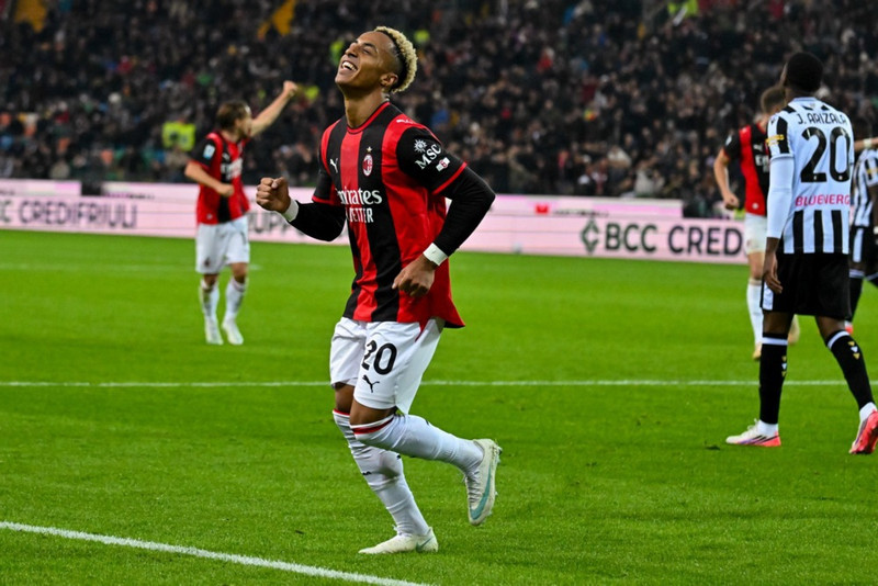 Ítalía: Skoraði sitt fyrsta mark og innsiglaði sigur Milan